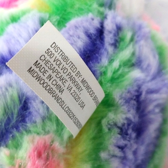 🔵BOGO FREE🔵 Rainbow Color Stuffed Animal Plush Bear? Easter Toy Holiday - Picture 5 of 5